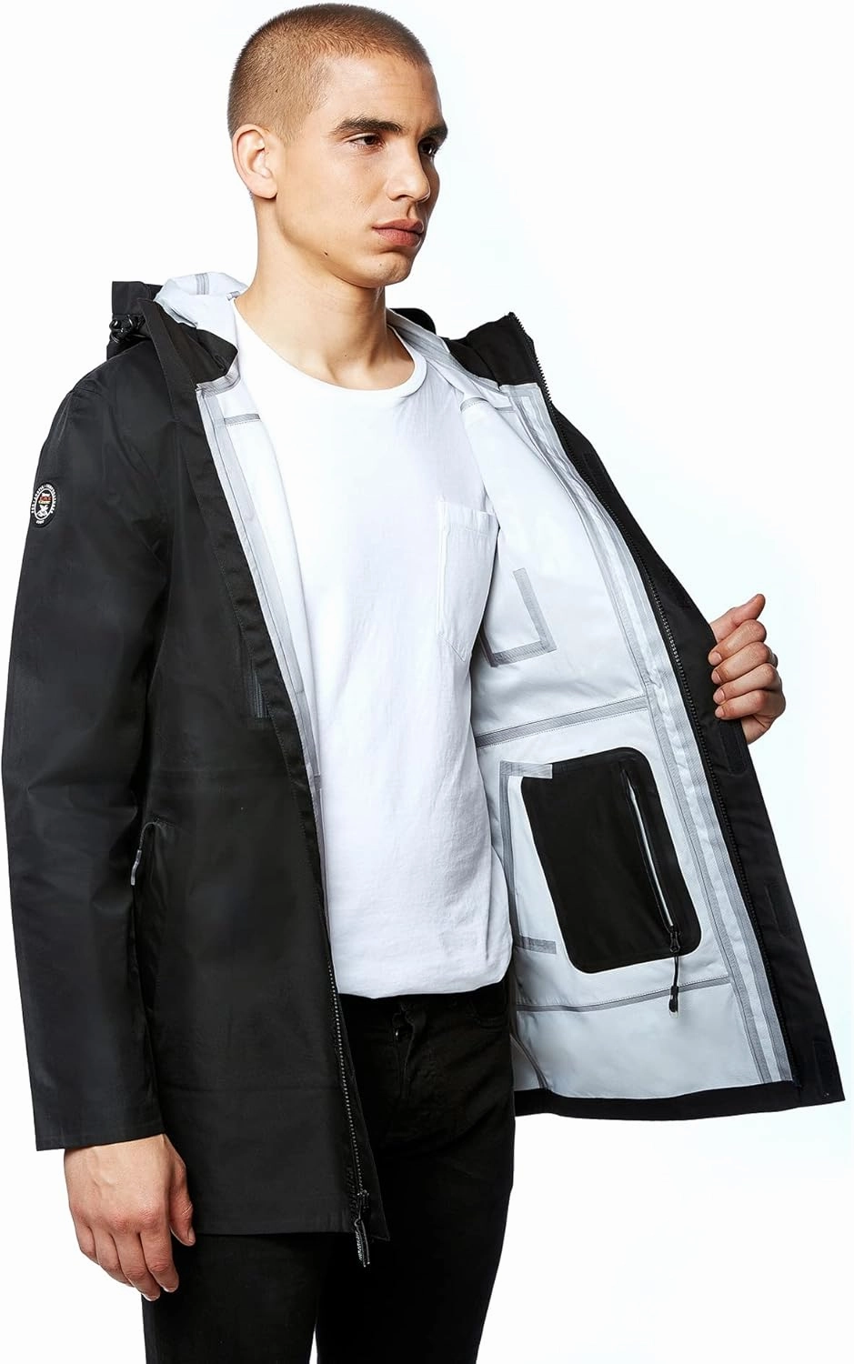 Triple F.A.T. Goose Valen Mens Rain Jacket - Rain Jackets For Men Waterproof - Rain Coats For Men - Men's Rain Coat