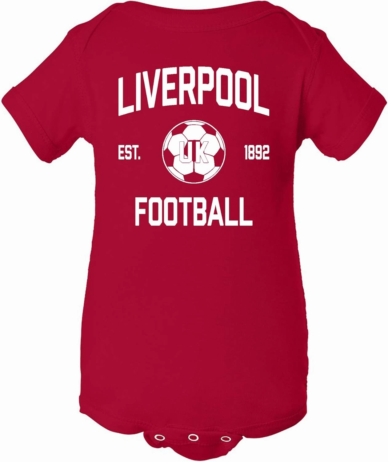 UGP Campus Apparel Barcelona Away Kit World Classic Soccer Football Arch Infant Creeper Bodysuit