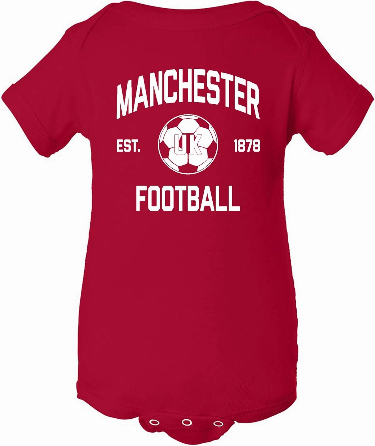 UGP Campus Apparel Barcelona Away Kit World Classic Soccer Football Arch Infant Creeper Bodysuit