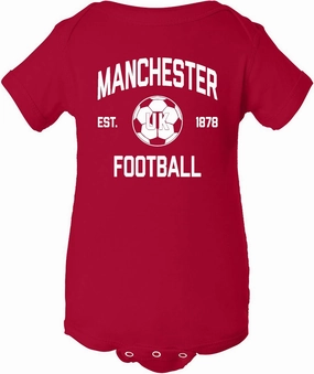UGP Campus Apparel Barcelona Away Kit World Classic Soccer Football Arch Infant Creeper Bodysuit