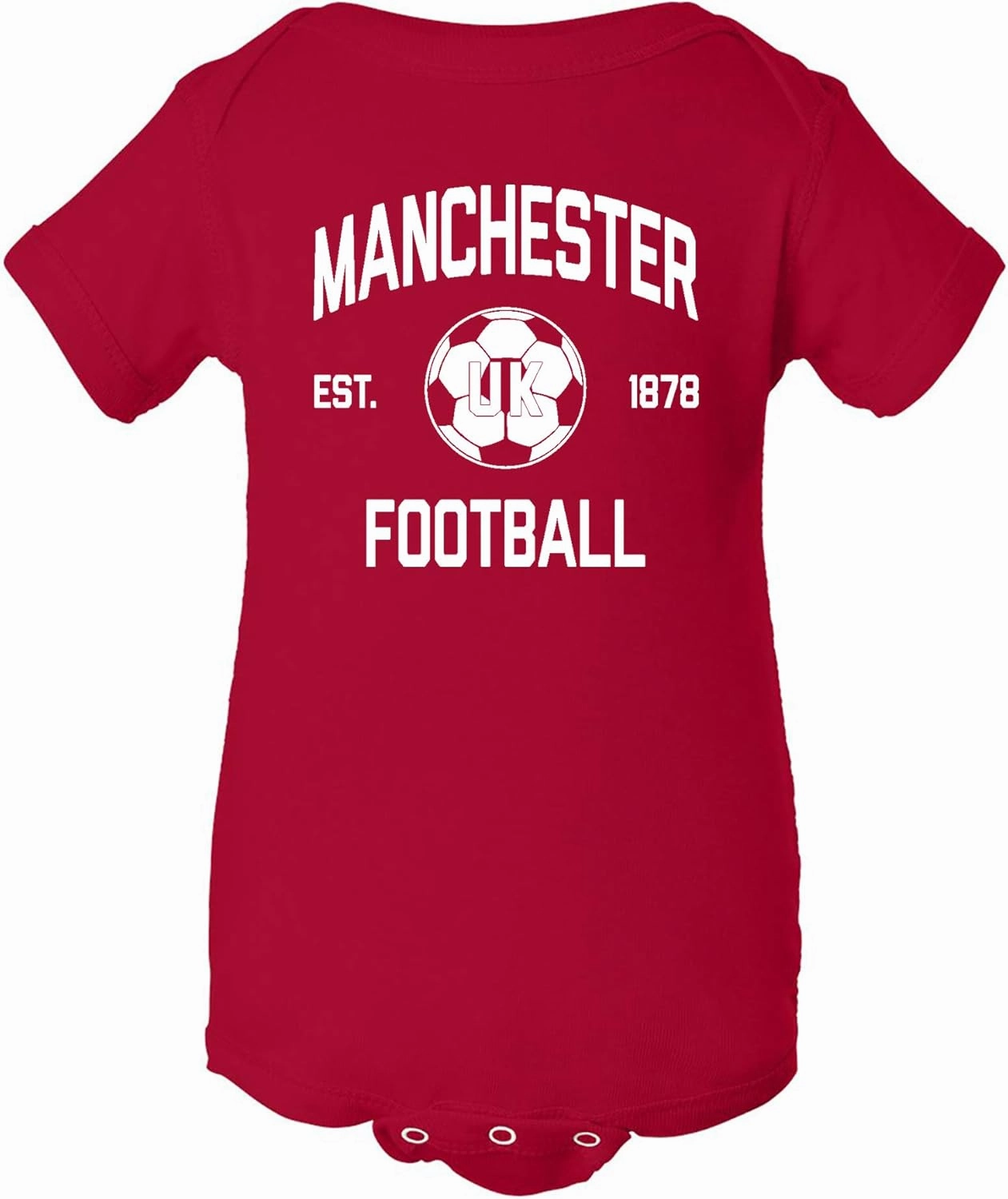 UGP Campus Apparel Barcelona Away Kit World Classic Soccer Football Arch Infant Creeper Bodysuit