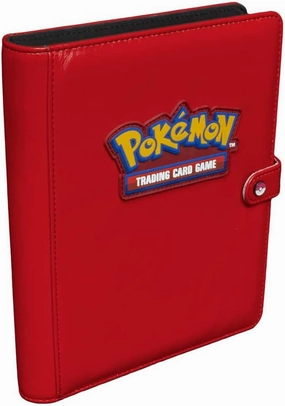 Ultra PRO - Premium Red Snap Binder for Pokémon, Sleek Premium Secure Protective Card Holder Display Binder for Pokémon Collectors Stylish Storage Solution