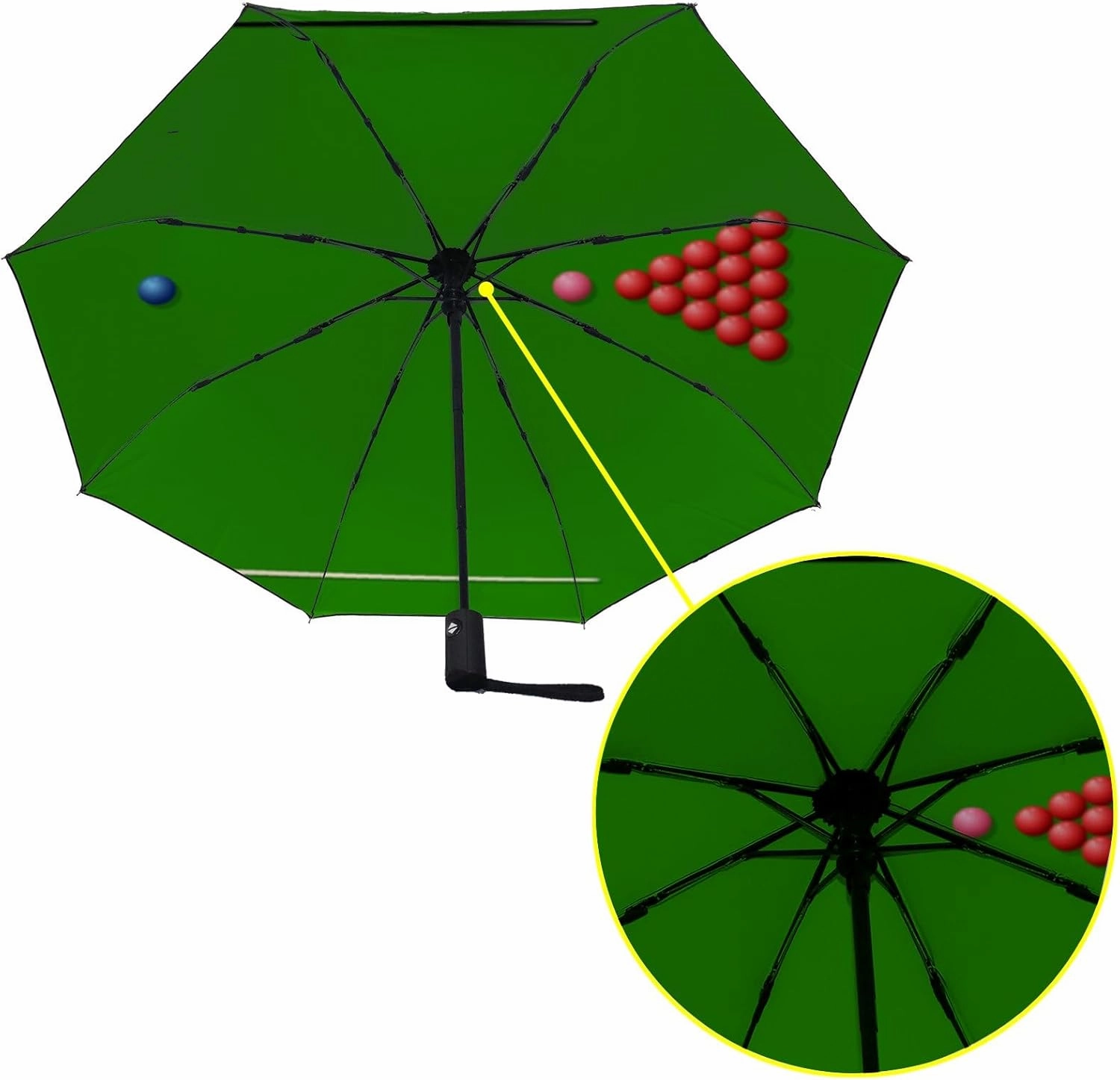 Umbrella Rain Windproof Comic Book Question Marks Automatic Folding Compact Beach Anti-UV Protection Umbrellas Travel Golf Parasol Open Close Men Women Girls Adults