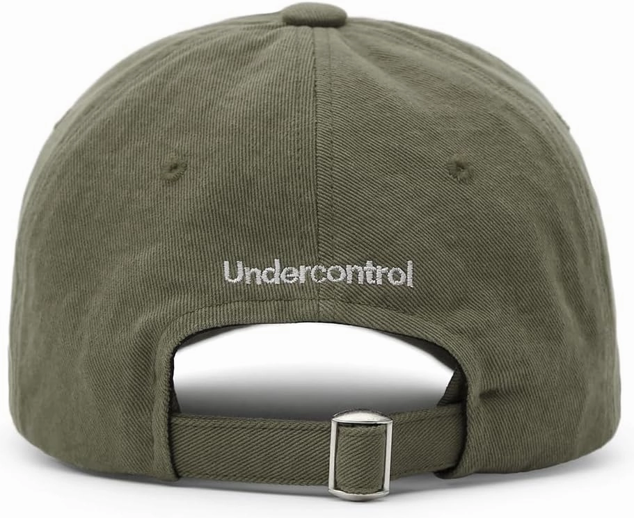 UNDERCONTROL Classic Washed Cotton 4 Seasons Unisex Size Adjustable Daily One Size Basic Ball Cap UV Sun Production Hat Korea
