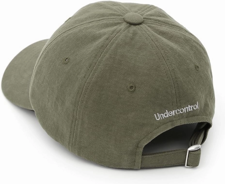 UNDERCONTROL Classic Washed Cotton 4 Seasons Unisex Size Adjustable Daily One Size Basic Ball Cap UV Sun Production Hat Korea