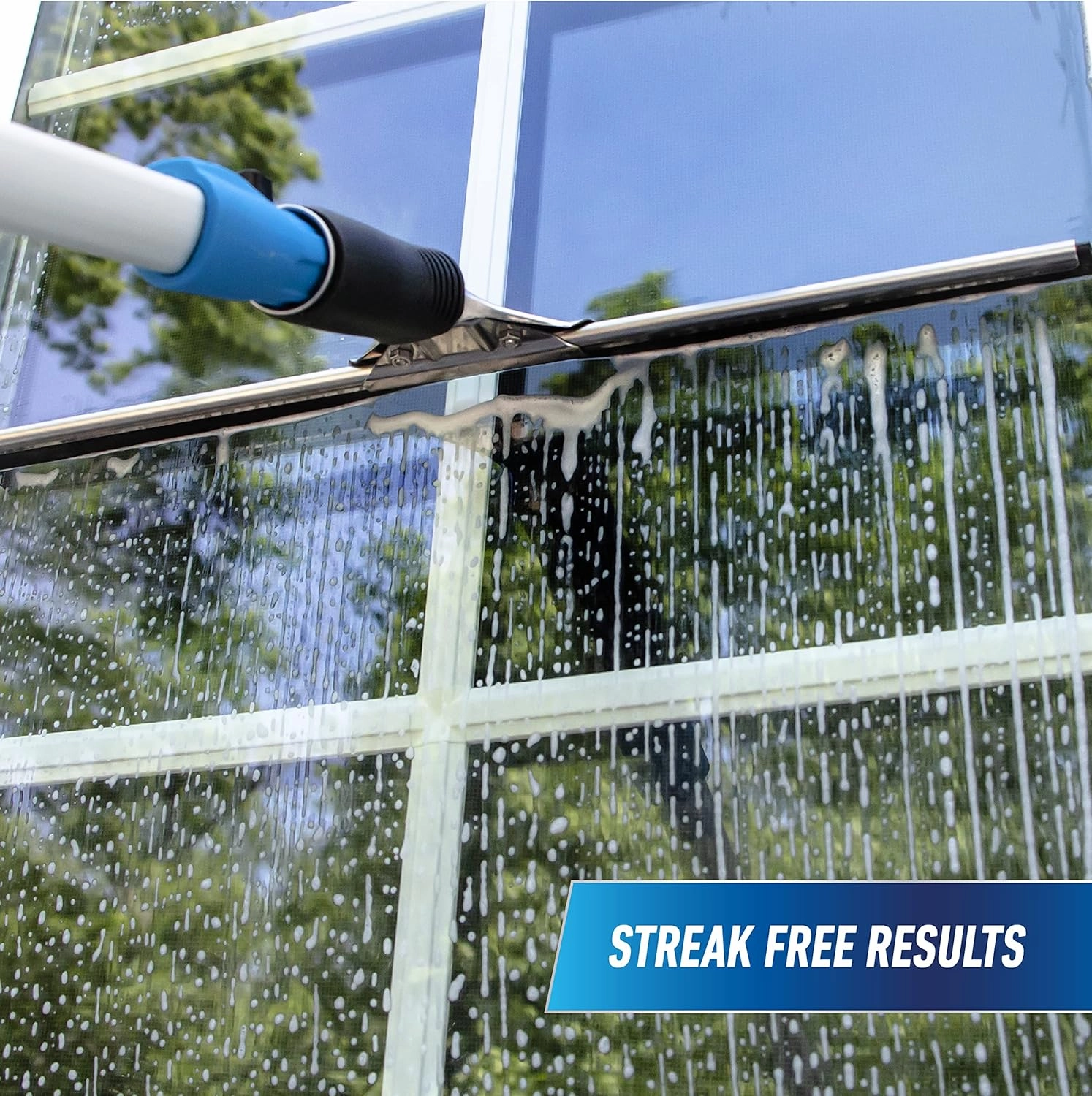 Unger Professional Streak-Free EasyGlide Glass Cleaner Concentrate, 1 Gallon – Ammonia-Free, Makes 100 Gallons of Solution, Safe for Tinted Windows, LOW-E Glass, Windshields & Mirrors