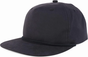 UPF 50  Water Repellent Classic Golf Ball Cap with Braided Rope