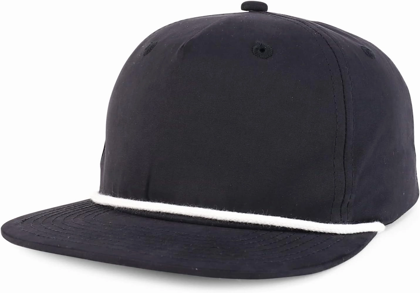 UPF 50  Water Repellent Classic Golf Ball Cap with Braided Rope
