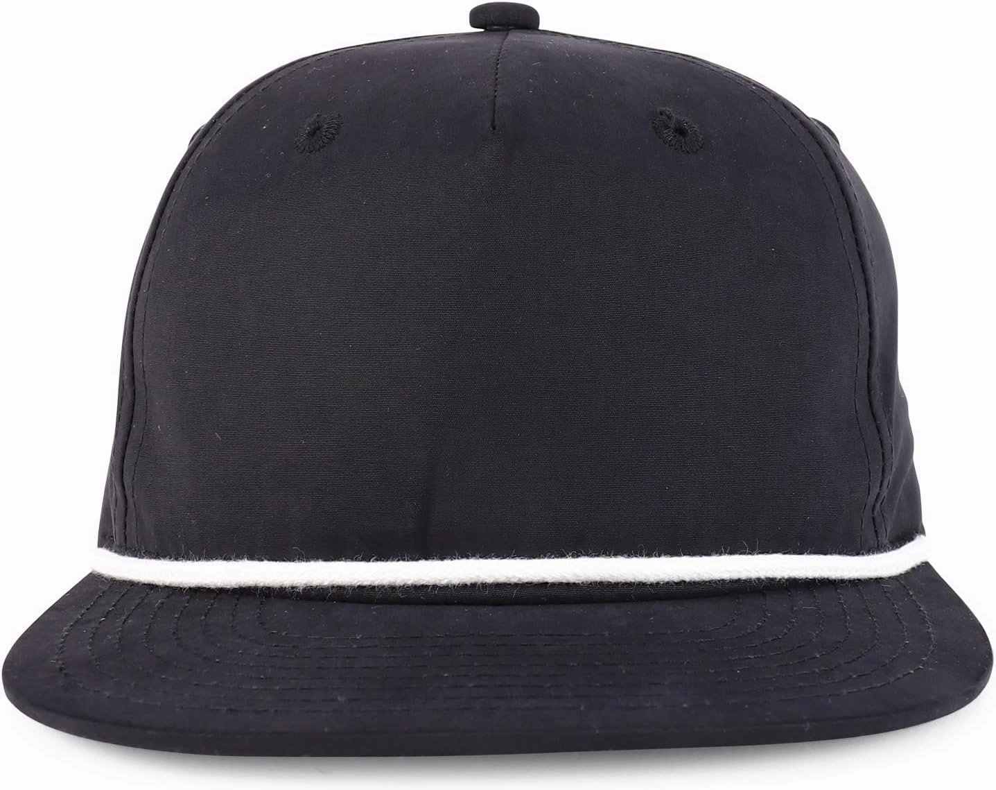 UPF 50  Water Repellent Classic Golf Ball Cap with Braided Rope