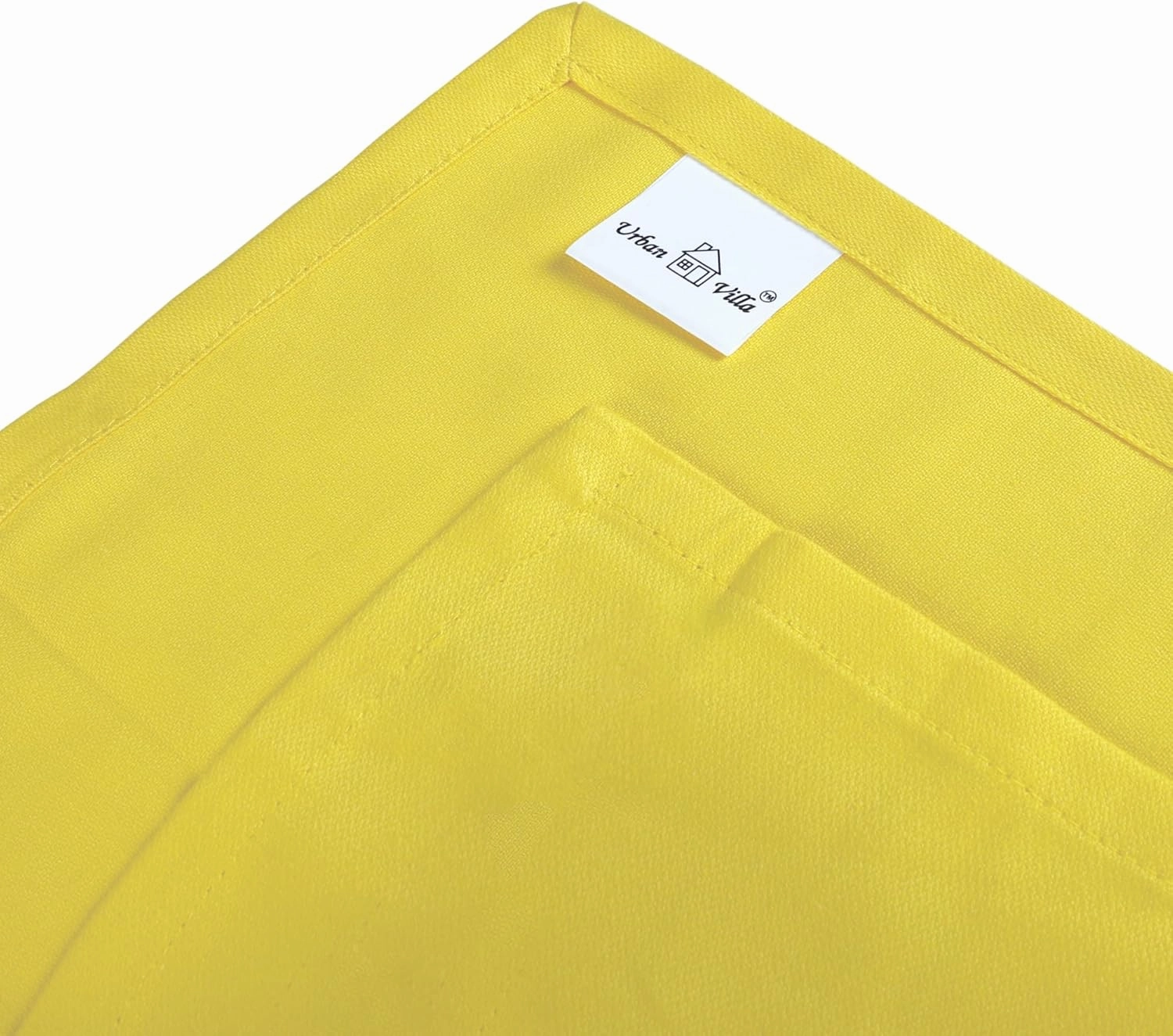 Urban Villa Kitchen Towels Premium Quality 100% Cotton Solid Kitchen Towels Set of 6 Ultra Soft Size 20X30 Inches Yellow Color Kitchen Towel Highly Absorbent Kitchen Towels