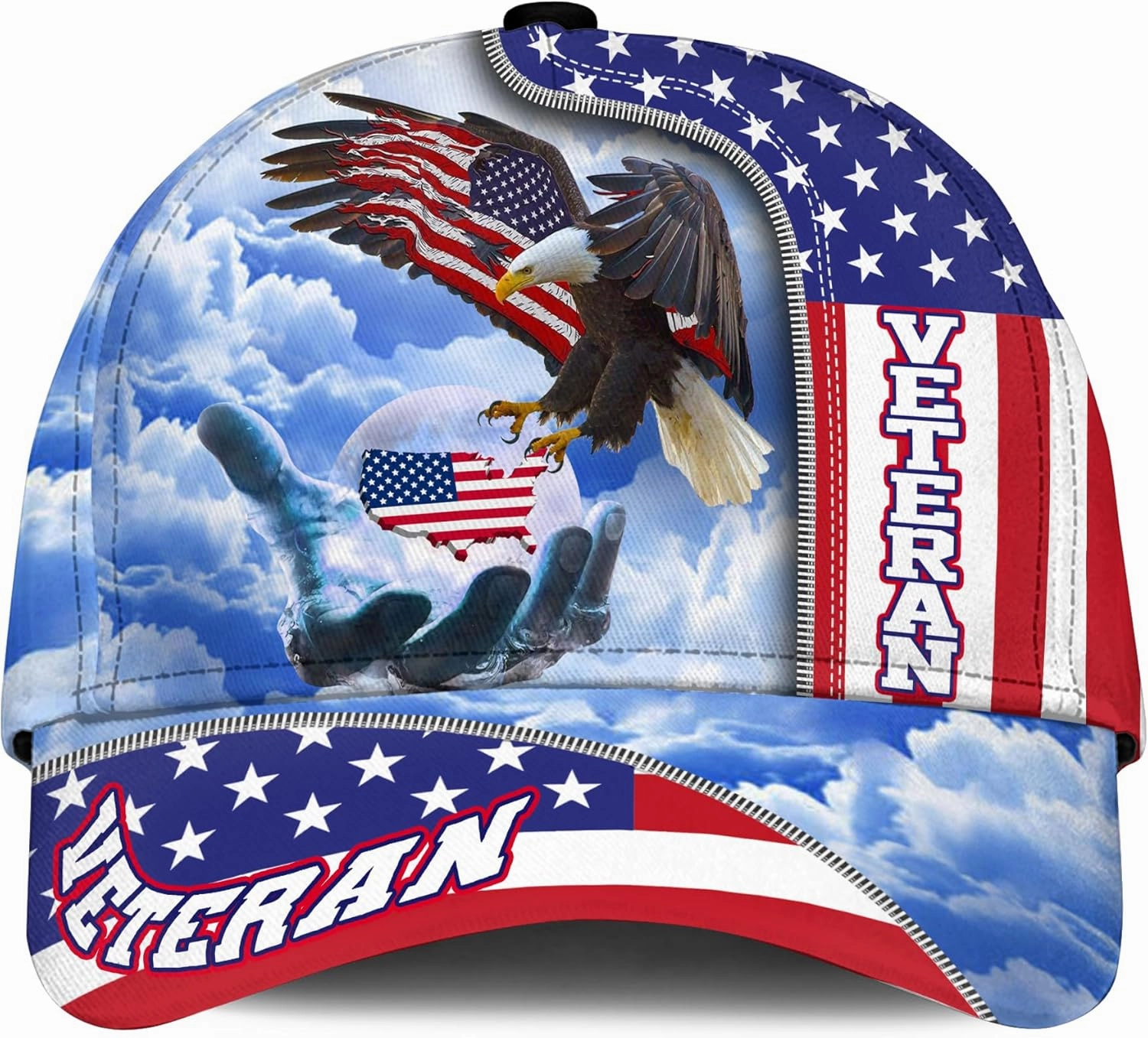 US Veteran Hat Patriotic Hats for Men Military Retired Hats Veterans Day Gift Ideas Military Ball Caps Gift for Veteran