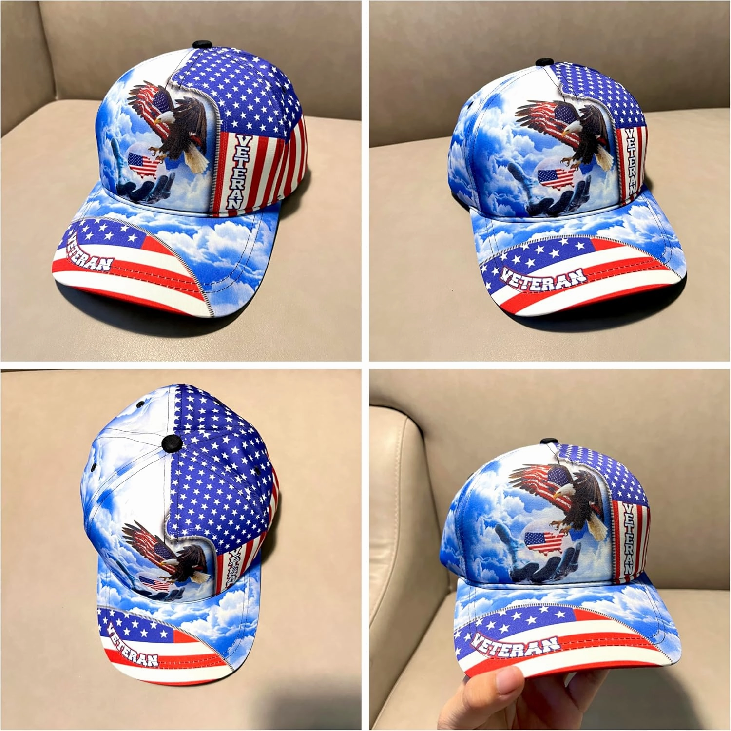 US Veteran Hat Patriotic Hats for Men Military Retired Hats Veterans Day Gift Ideas Military Ball Caps Gift for Veteran