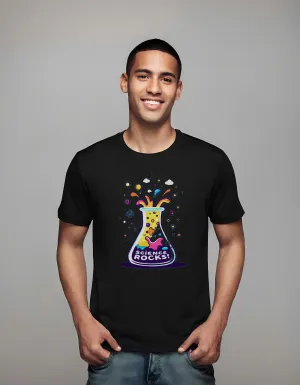 Vibrant Science Rocks Beaker Design | Classic T-Shirt (Unisex)