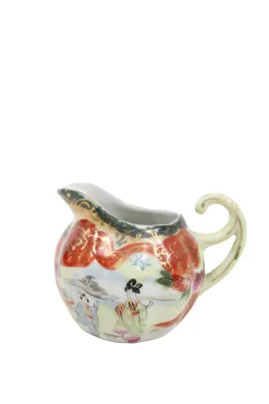 Vintage Painted Japanese Creamer Pourer