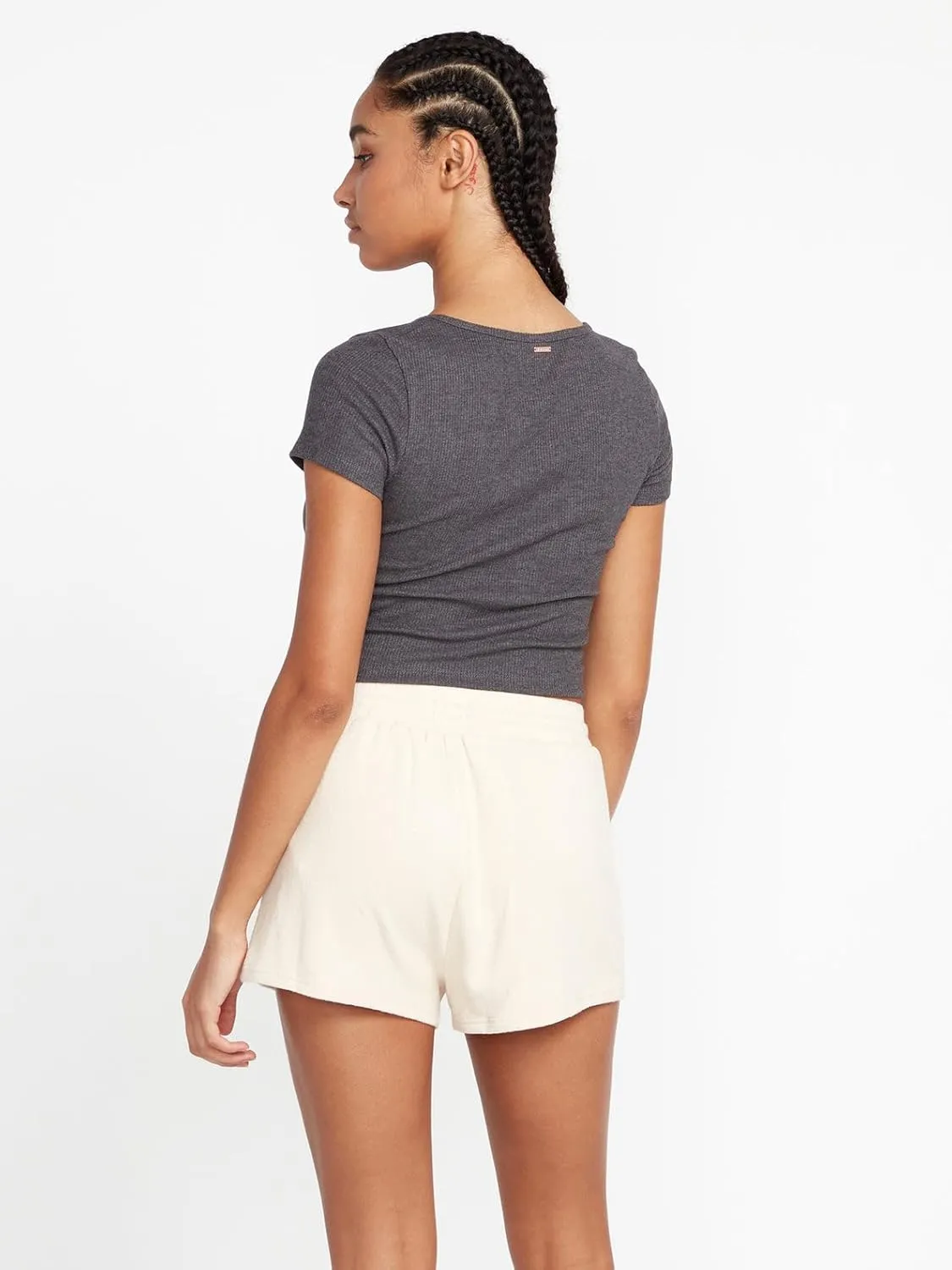 Volcom Women's Lived in Lounge Fleece Sweat Shorts (Regular & Plus Size)