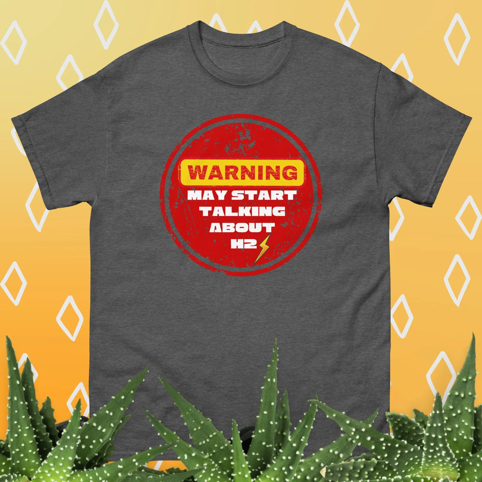 Warning: H2 Chat Zone Ahead Unisex Classic tShirt