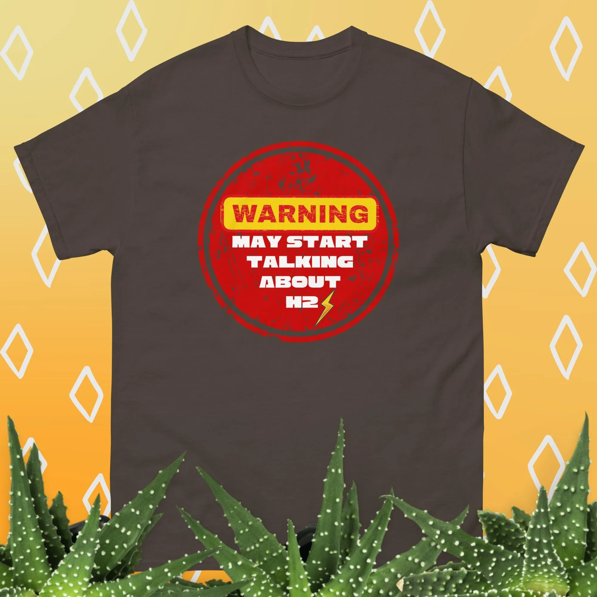 Warning: H2 Chat Zone Ahead Unisex Classic tShirt