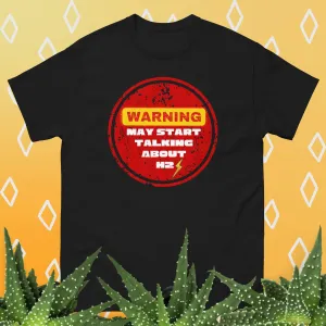 Warning: H2 Chat Zone Ahead Unisex Classic tShirt