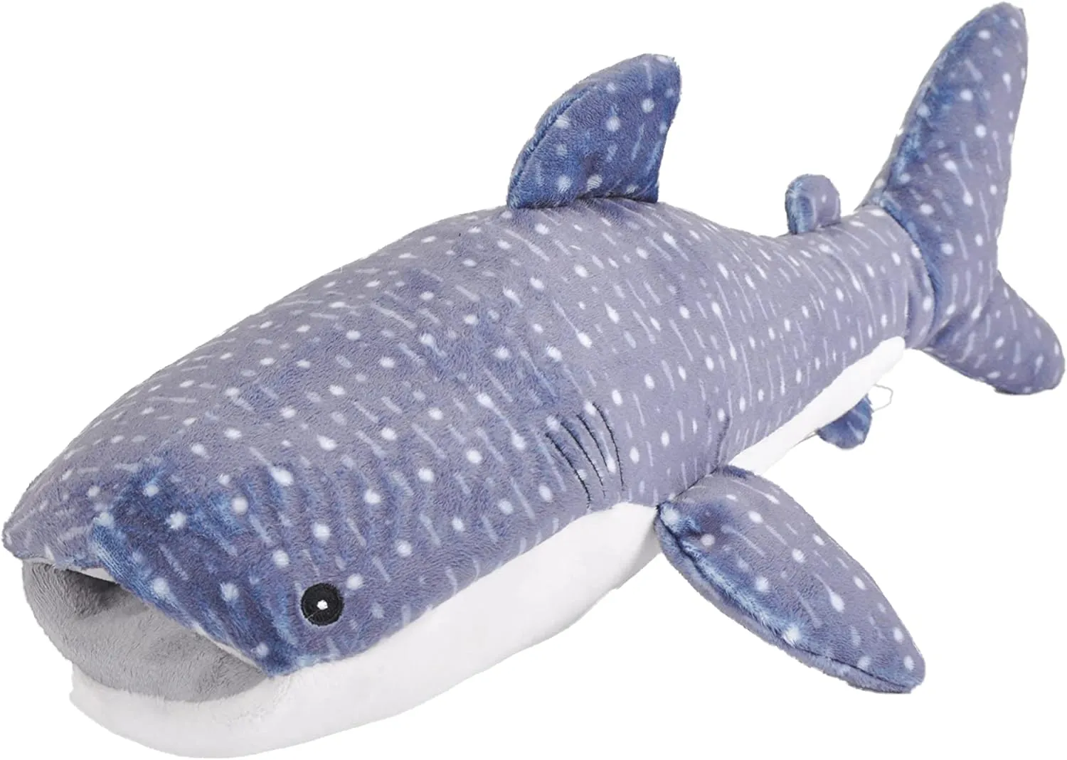 Wild Republic Ecokins, Whale Shark, Stuffed Animal, 12 inches, Gift for Kids, Plush Toy, Made from Spun Recycled Water Bottles, Eco Friendly, Child’s Room Decor