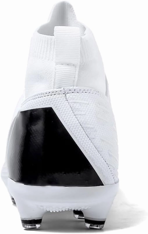 WILTENA Unisex Fashion Womens High Top Lightweight Soccer Cleats Mens Classic Football Boots Shoes