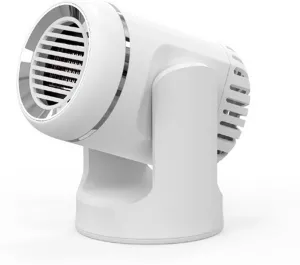 Window Windshield Defogging Defrosting Heater Car Windshield Heater Air Purification Low Noise for Car Camping Travel Winter White