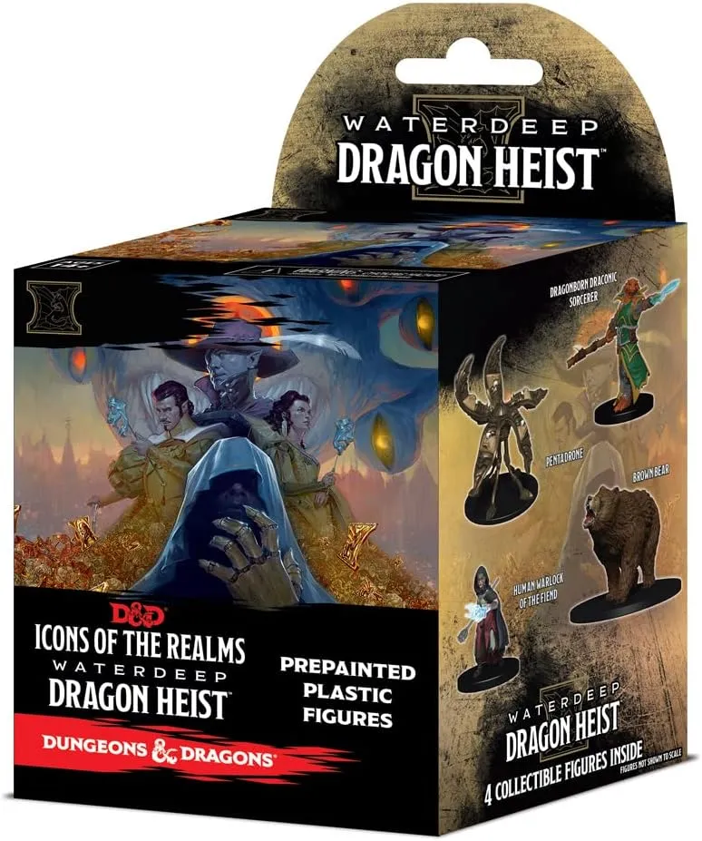 WizKids D&D Icons of the Realms: Waterdeep Dragon Heist (Standard) D&D, Booster