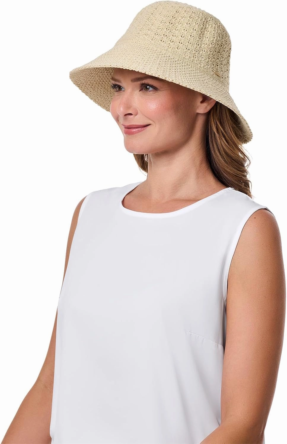 Women's Bucket Hat - UPF 50 Sun Protection - Packable & Travel Friendly - Marina (One Size)