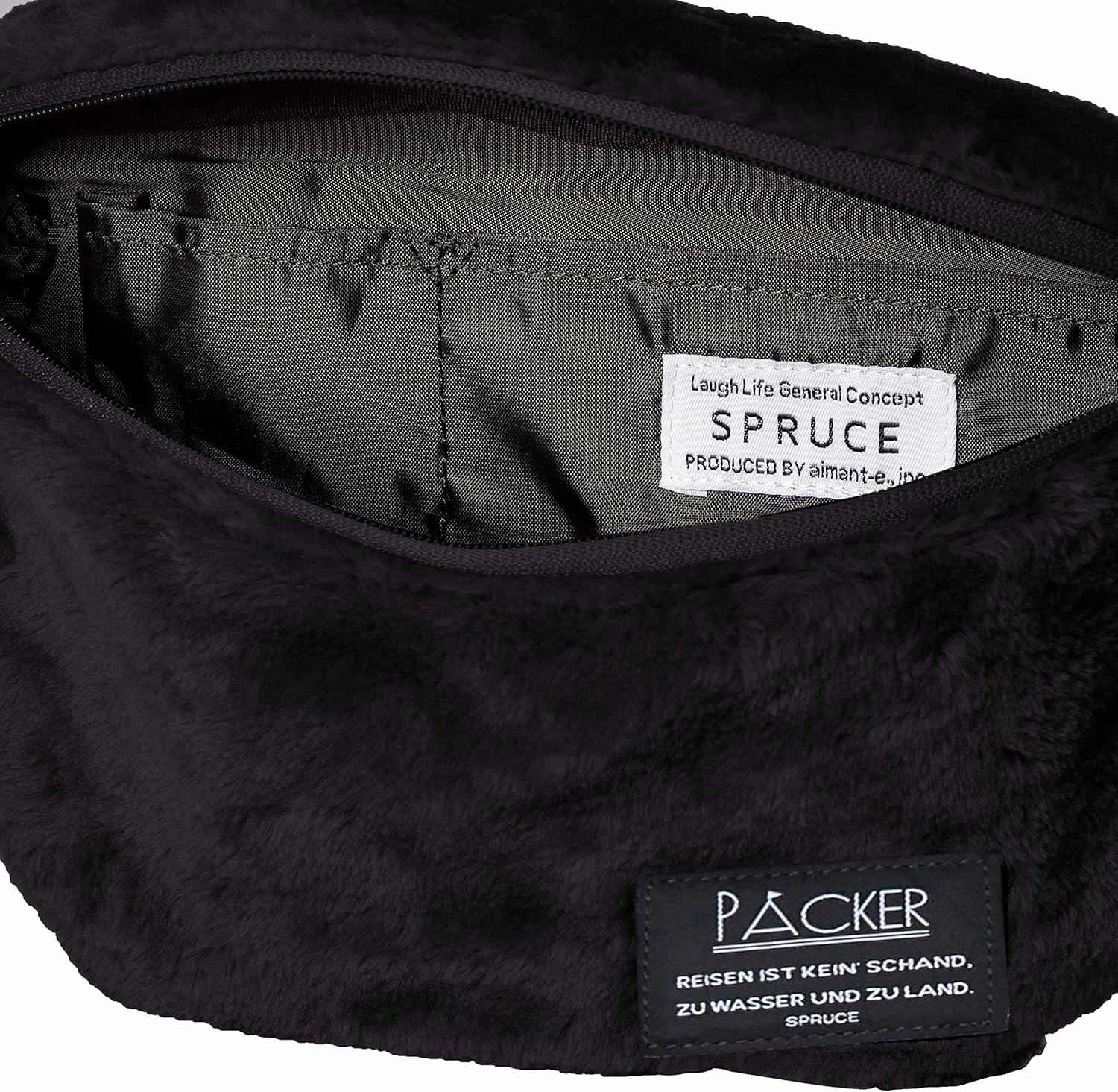 Women's Eco Fur Body Bag