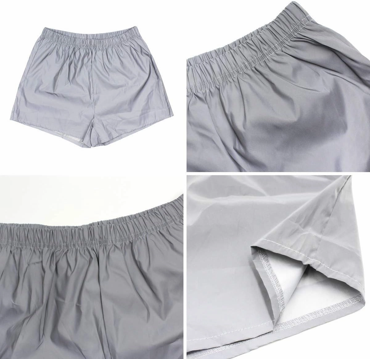 Women's Sexy Reflective Shorts Pants Shiny Sport Bottoms Night Club Party Festival Rave Outfit
