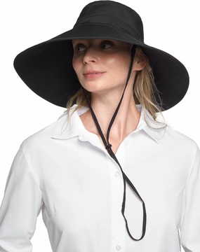 Women's Travel Beach Hat with Chin Cord - UPF 50 Sun Protection - Designed to be Your Travel Companion - CYD (One Size)