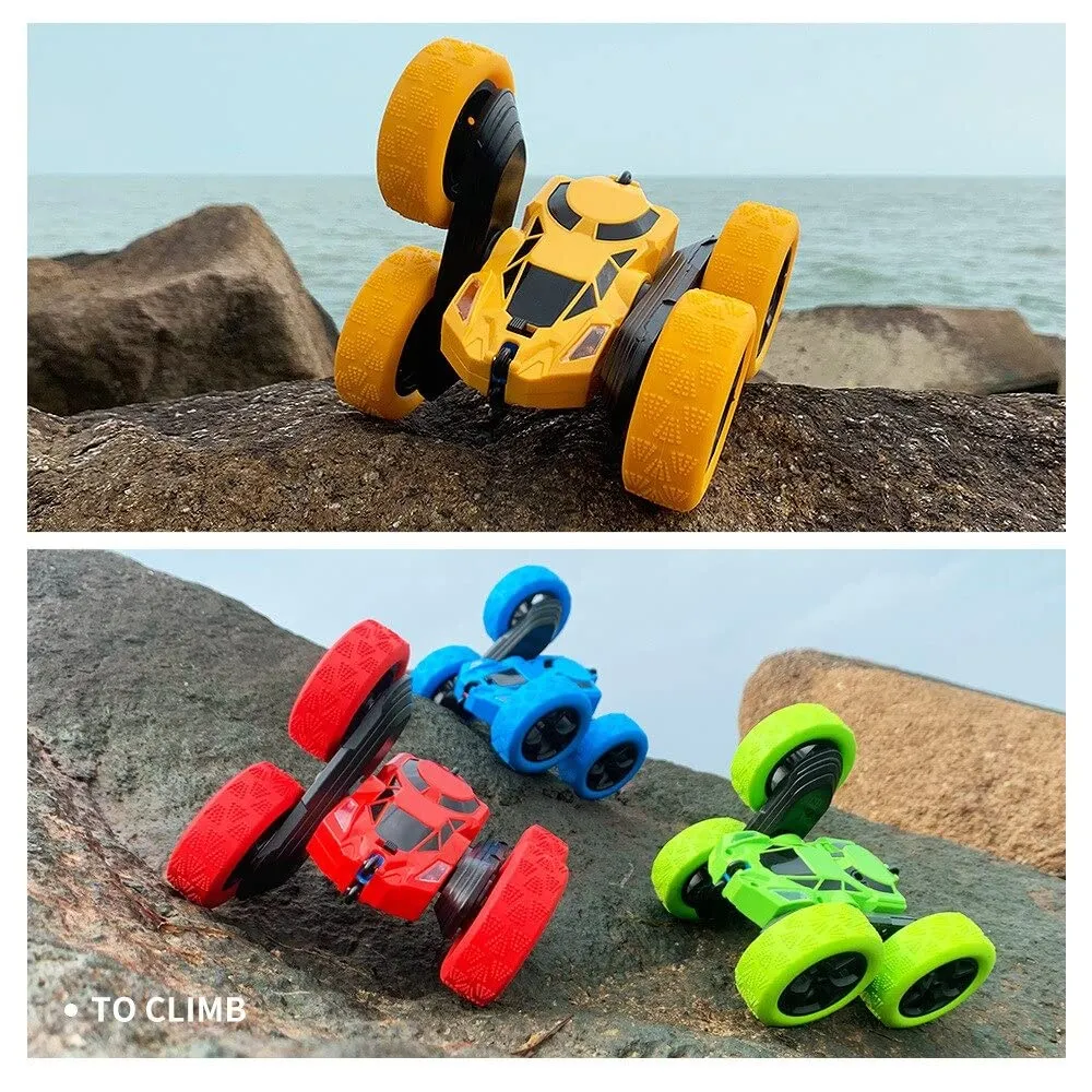 Wonder Toys Double Flip 360 Degree Stunt Racing Car Toy for Kids