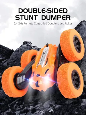 Wonder Toys Double Flip 360 Degree Stunt Racing Car Toy for Kids