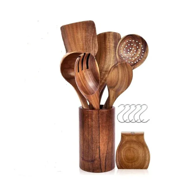 wood Spatula Kitchenware Suit