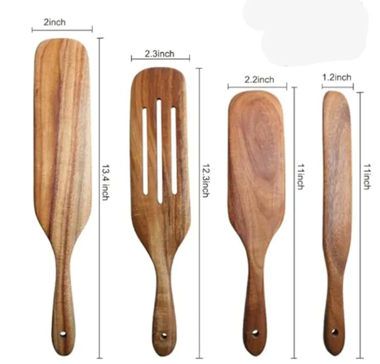 wood Spatula Kitchenware Suit