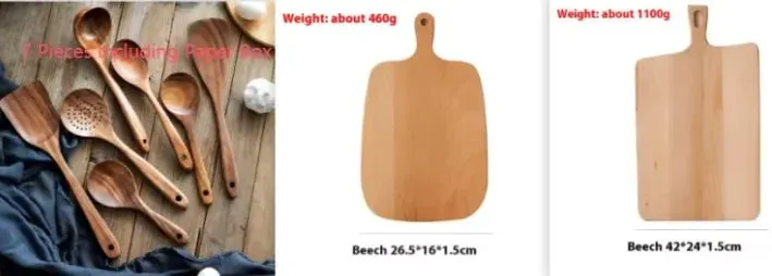 wood Spatula Kitchenware Suit