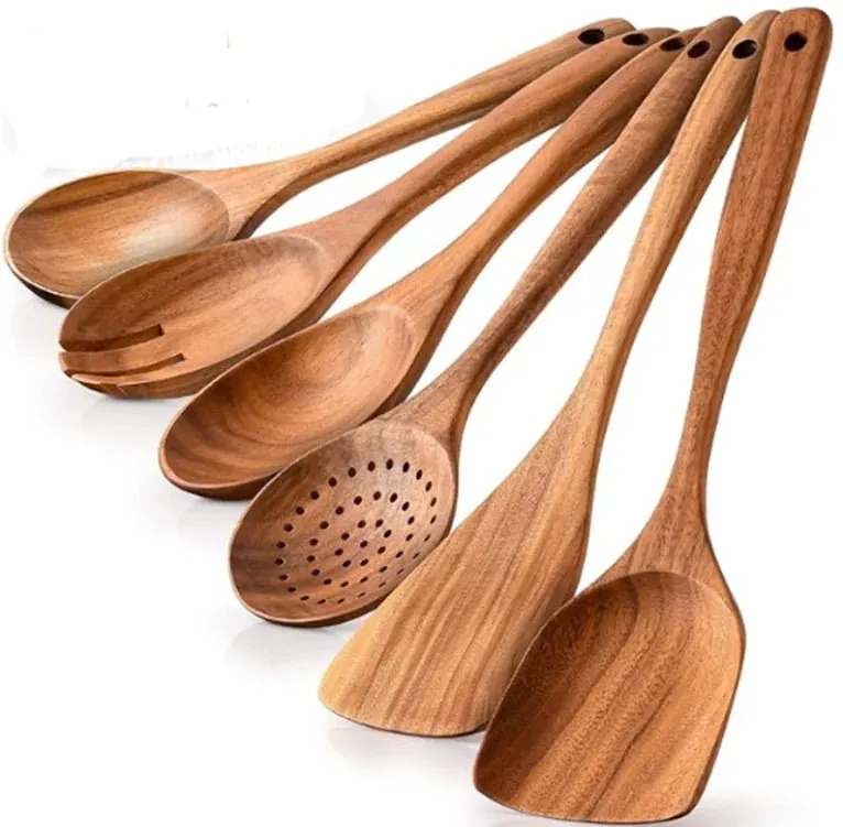 wood Spatula Kitchenware Suit