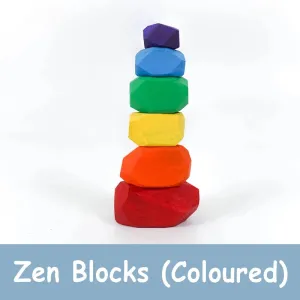 Wooden Zen Blocks-6 Blocks | Balancing Blocks