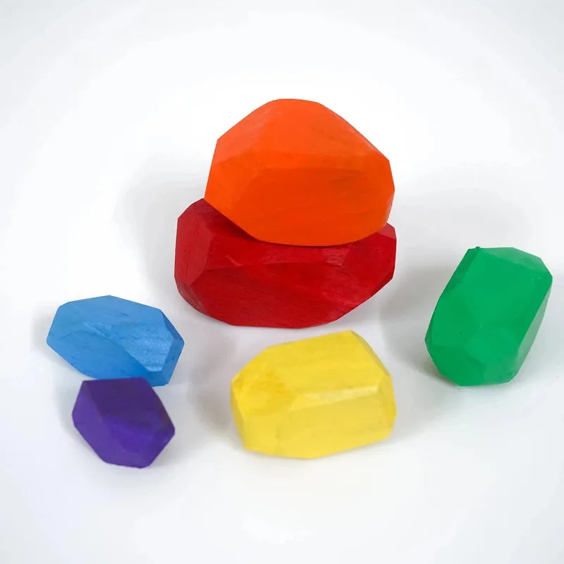 Wooden Zen Blocks-6 Blocks | Balancing Blocks
