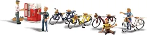 WOODLAND SCENICS A2752 Bicycle Buddies O WOOU2752
