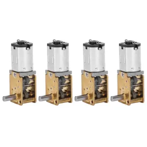 Worm Gear Motor Reducer Servo Motor Brush DC Mini Micro Electronic Devices 1218GE N20 Electric Copper Lock Smart Car Robots - (from: China/Voltage(V): 16RPM)