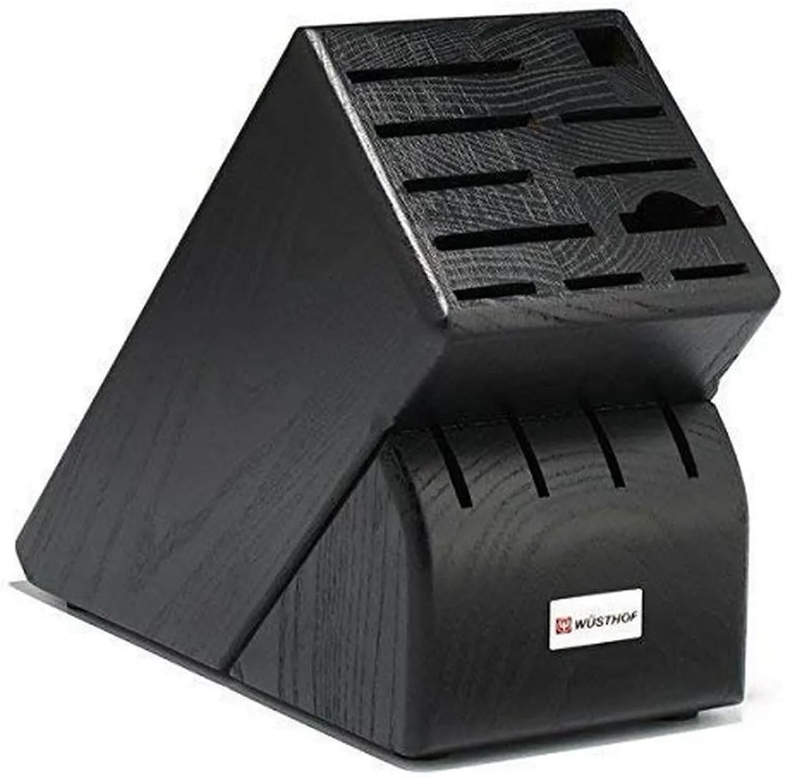 WÜSTHOF 15-Slot Black Knife Storage Block