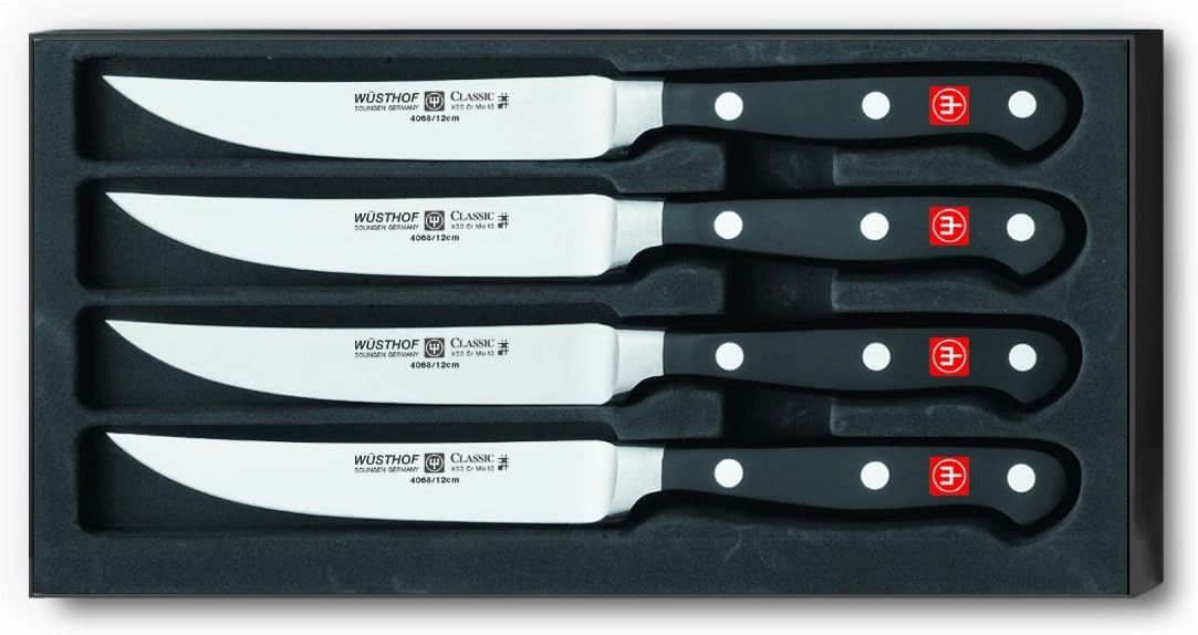 Wüsthof Classic Steak Knife Set, 4-Piece