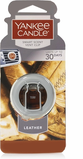 Yankee Candle Smart Scent™ Vent Clip, Leather, Brown (1312851)