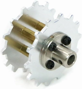 Yantinos Metal Driving Wheel With Coupling/Tracked Vehicle/Tank Chassis/Smart Car Accessories - (Color: 4mm)