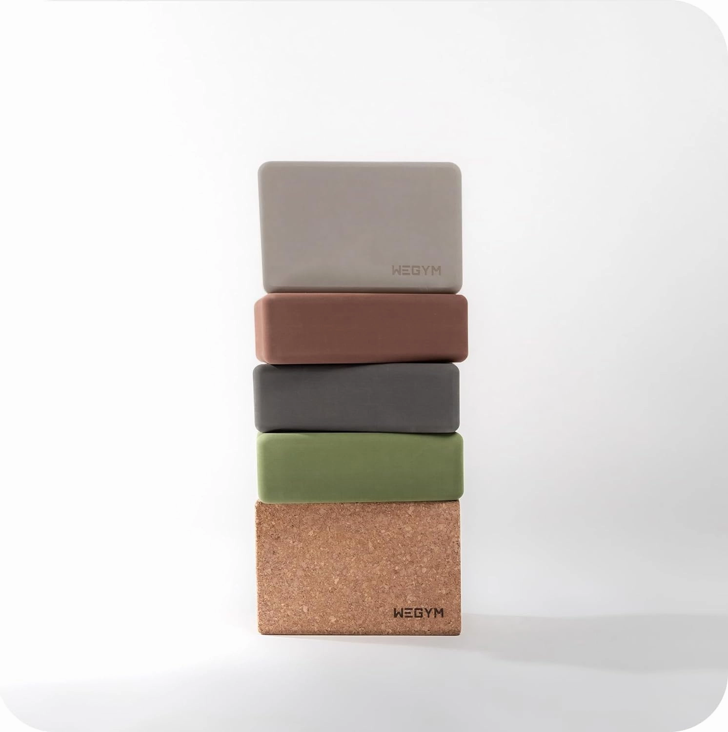 Yoga blocks with Anti-Slip, Comfortable Grip, Sturdy Sides for Secure Workouts at Home, for Yoga, and Pilate Training
