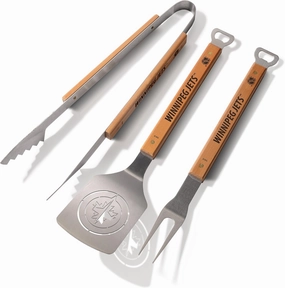 YouTheFan NHL Winnipeg Jets Classic Series 3-Piece BBQ Set