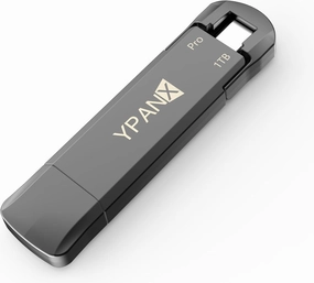 YPANX 1 TB Pro Portable SSD, 1000MB/s Speed, USB 3.2 Gen 2   Type C Dual-Port, Lightweight External SSD for iPhone 15/16/Pro, Android, Windows, Mac, Tablets