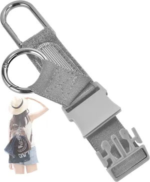 ZINZ Elastic Jacket Gripper Travel Strap with D-Ring Hooks and Buckle, Suitcase Straps Belts Travel Accessories, Makes Your Hands Free
