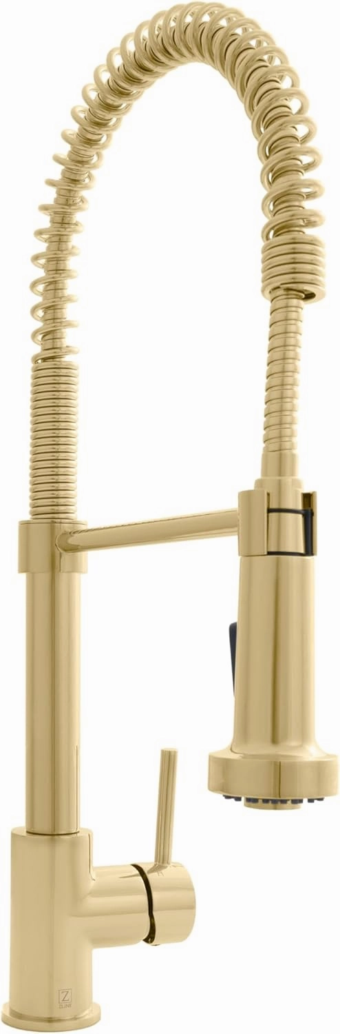 ZLINE Autograph Edition Apollo Kitchen Faucet in Polished Gold (APL-KF-PG)