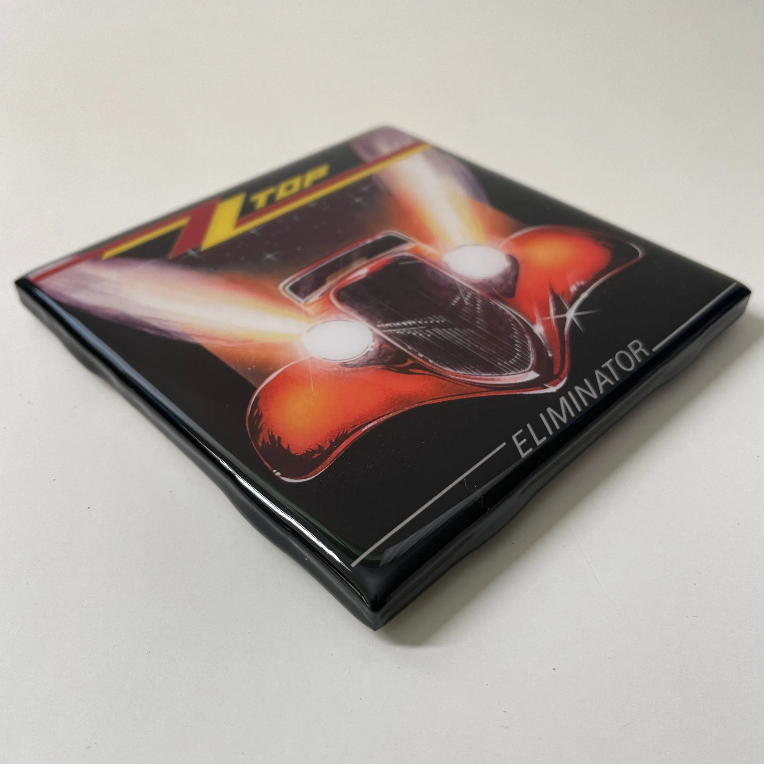 ZZ TOP Eliminator Coaster Custom Ceramic Tile
